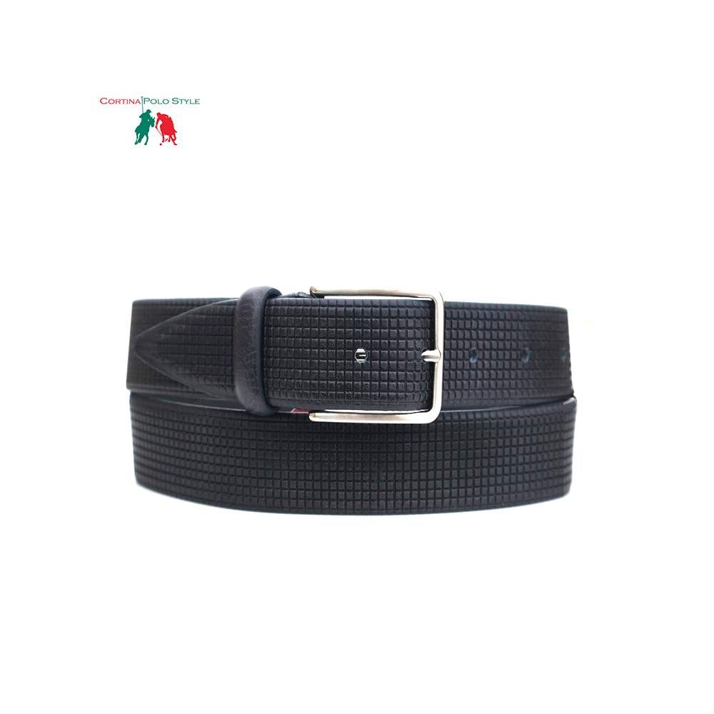 CORTINA POLO STYLE CINTURA IN PELLE VACCHETTA MADE IN ITALY*