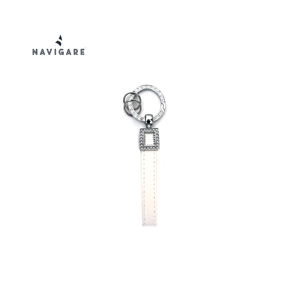 NAVIGARE DONNA PORTACHIAVI IN ECOPELLE E STRASS