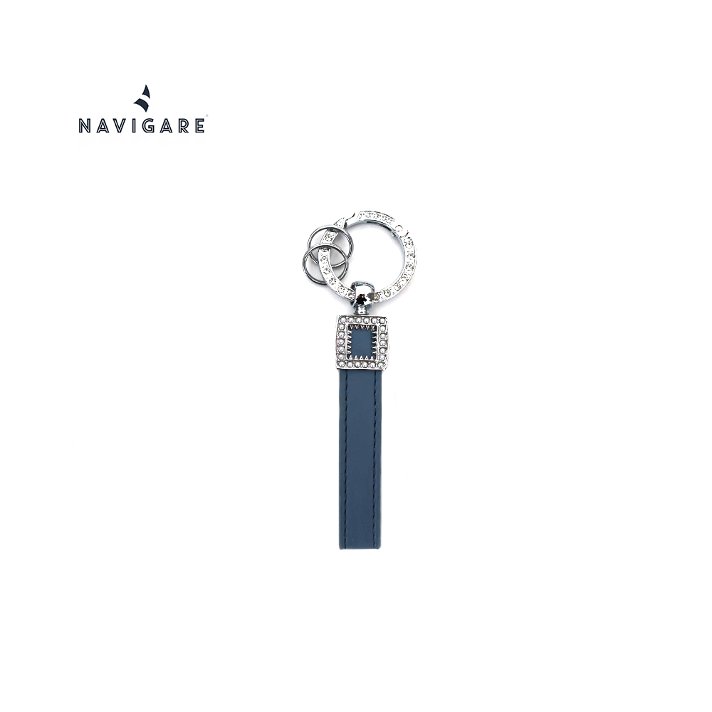 NAVIGARE DONNA PORTACHIAVI IN ECOPELLE E STRASS