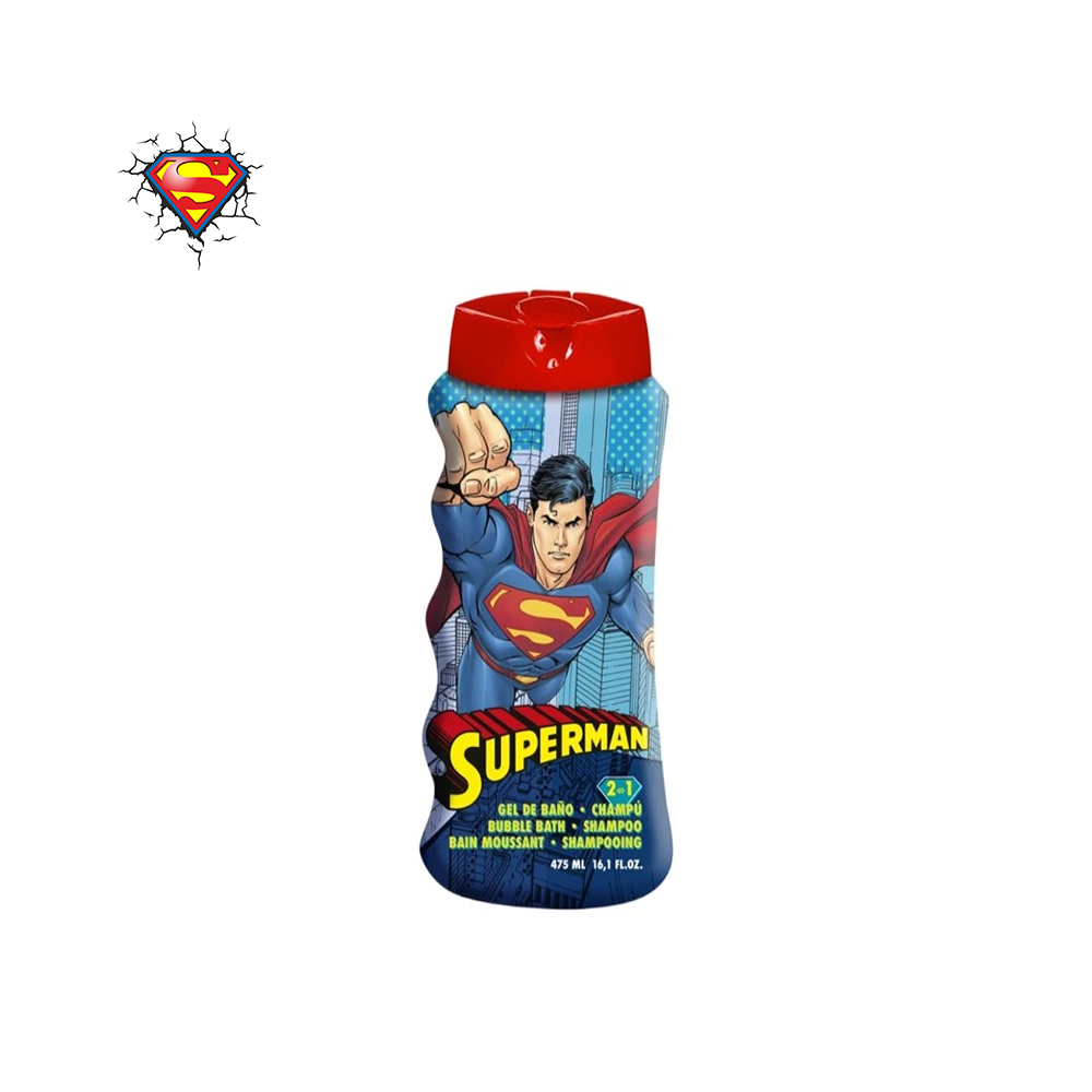SUPERMAN BAGNOSCHIUMA E SHAMPOO 2IN1 475ML