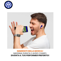 FC INTER - AURICOLARI CON BOX RICARICA HIGH TECH