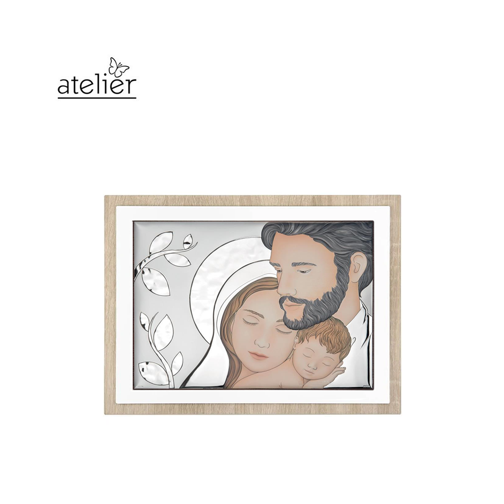 ATELIER - SACRA FAMIGLIA ALBERO DELLA VITA COLORE CERAMICA VARI FORMATI