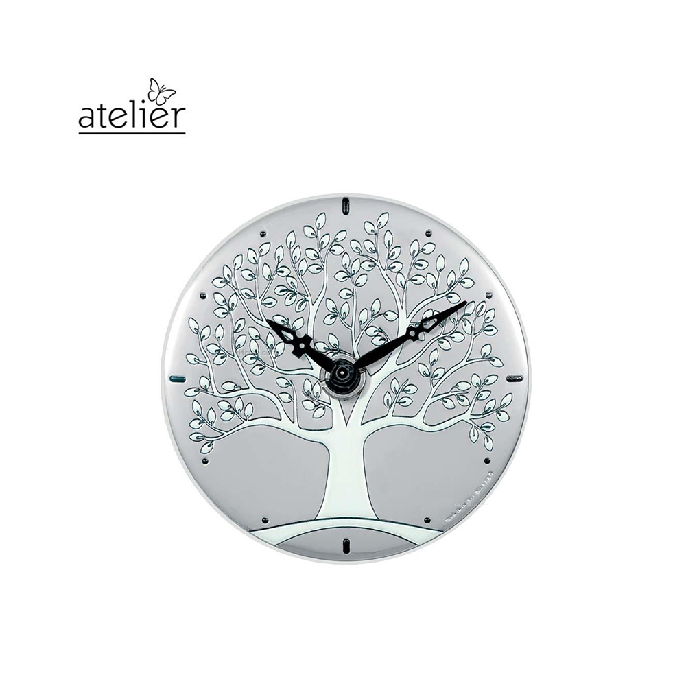ATELIER - OROLOGIO ALBERO DELLA VITA IN ARGENTO LAMINATO