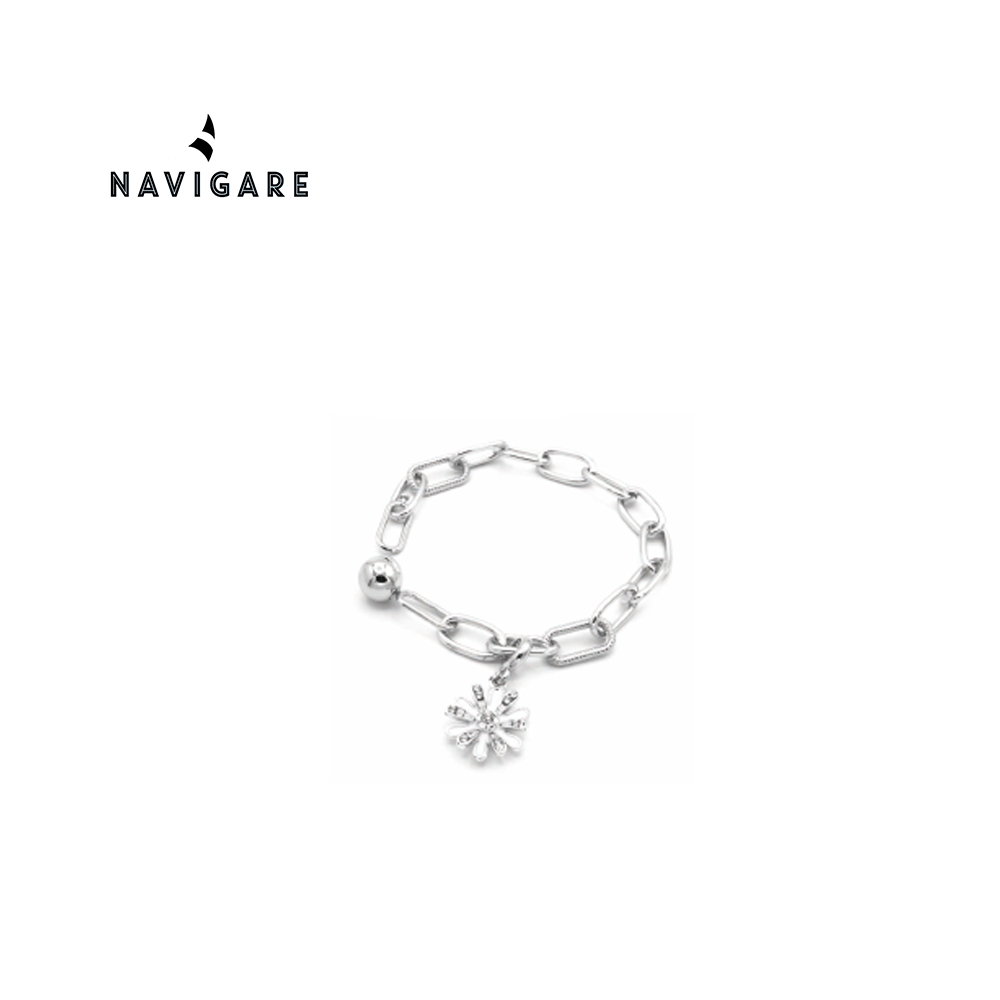 NAVIGARE BRACCIALE DONNA CON PENDENTE IN SCATOLA OMAGGIO E SHOPPER GRIFFATE