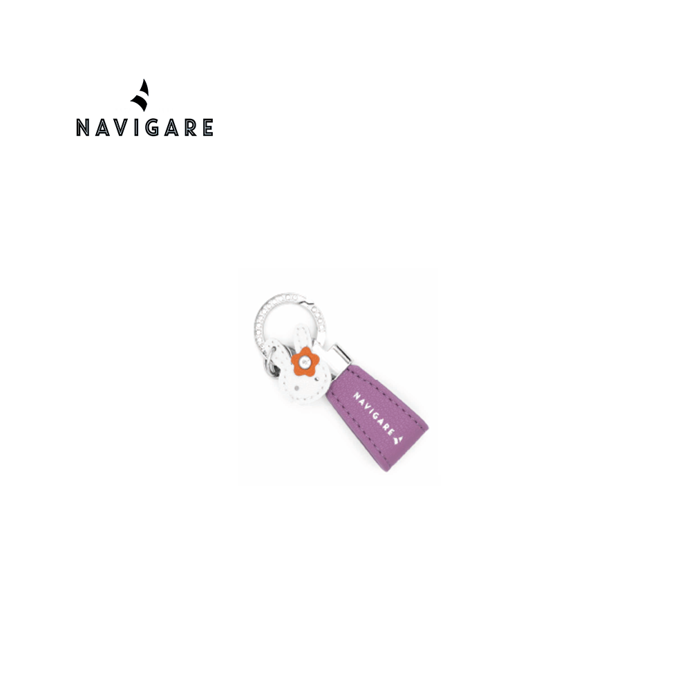 NAVIGARE PORTACHIAVI DONNA IN ECOPELLE E STRASS IN SCATOLA  OMAGGIO E SHOPPER GRIFFATE