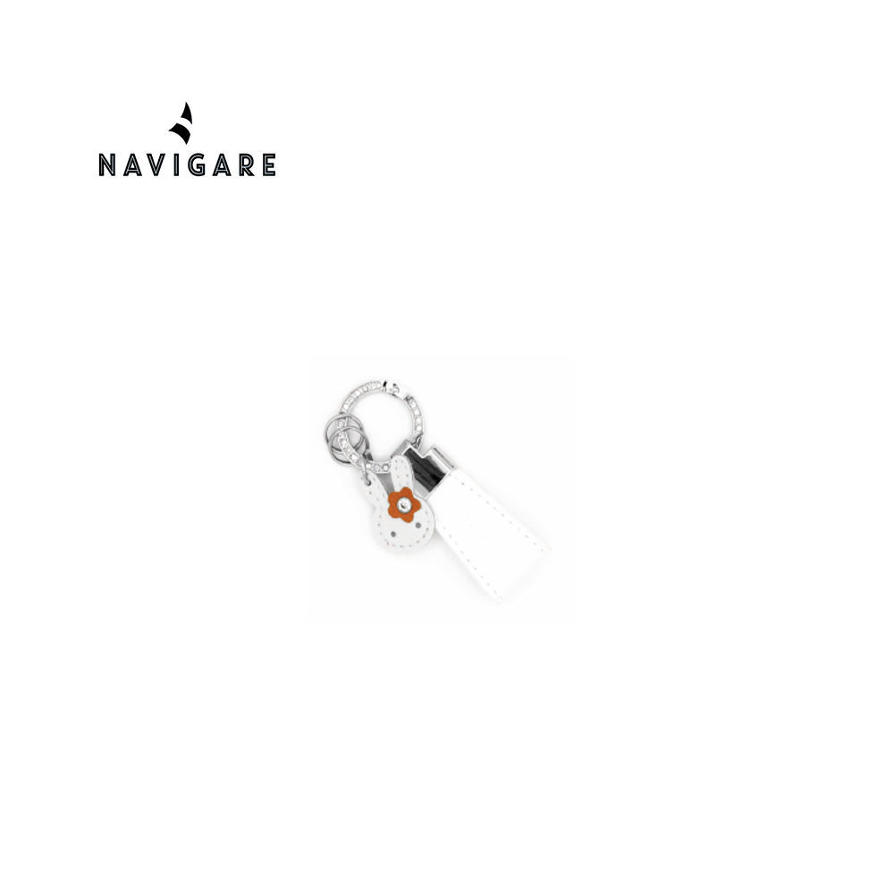 NAVIGARE PORTACHIAVI DONNA IN ECOPELLE E STRASS IN SCATOLA  OMAGGIO E SHOPPER GRIFFATE