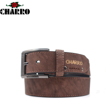 EL CHARRO - CINTURA UOMO SINTETICO FODERA PELLE*