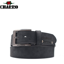 EL CHARRO - CINTURA UOMO SINTETICO FODERA PELLE*