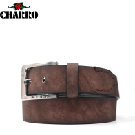EL CHARRO - CINTURA UOMO SINTETICO FODERA PELLE*