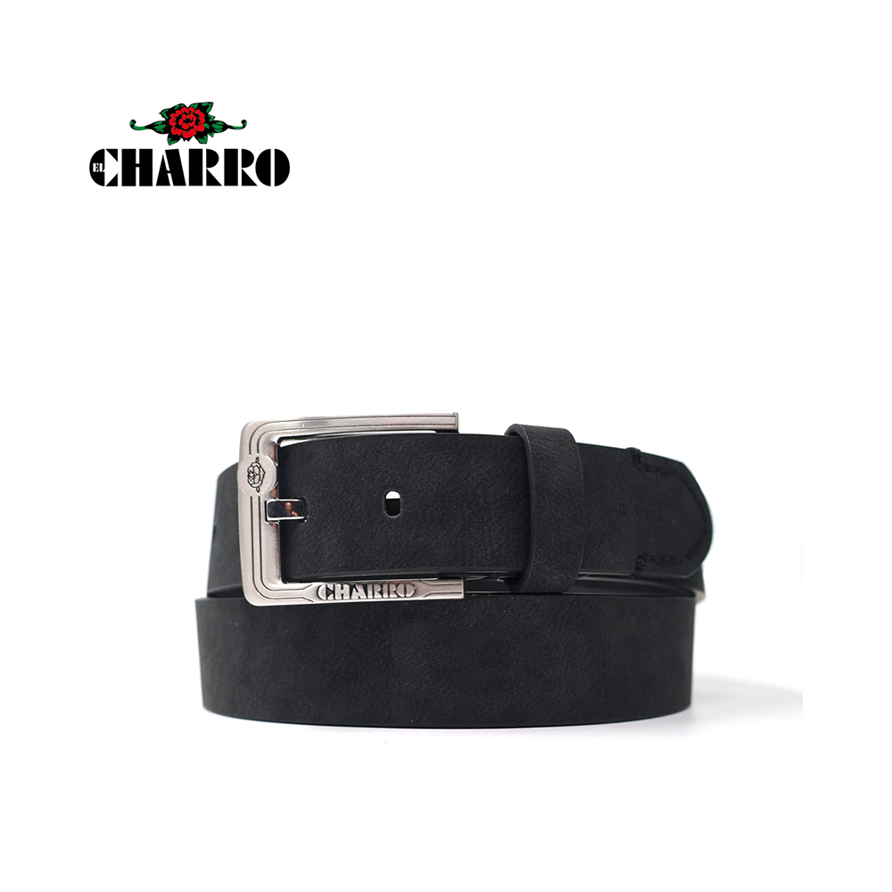 EL CHARRO - CINTURA UOMO SINTETICO FODERA PELLE*