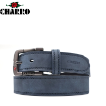 EL CHARRO - CINTURA UOMO SINTETICO FODERA PELLE*