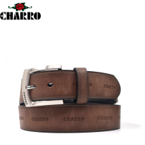 EL CHARRO - CINTURA UOMO SINTETICO FODERA PELLE*