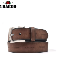 EL CHARRO - CINTURA UOMO SINTETICO FODERA PELLE*