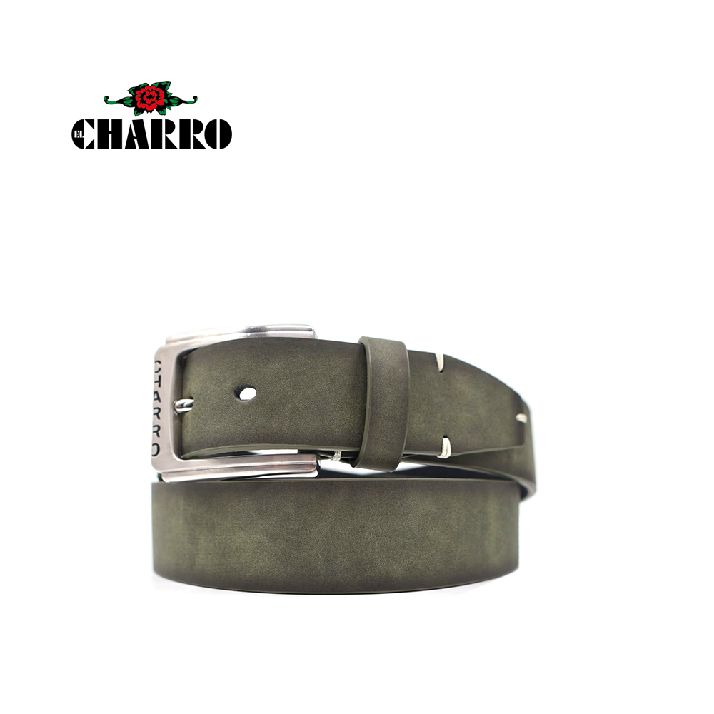 EL CHARRO - CINTURA UOMO SINTETICO FODERA PELLE*