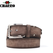 EL CHARRO - CINTURA UOMO SINTETICO FODERA PELLE*
