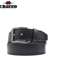 EL CHARRO - CINTURA UOMO SINTETICO FODERA PELLE*
