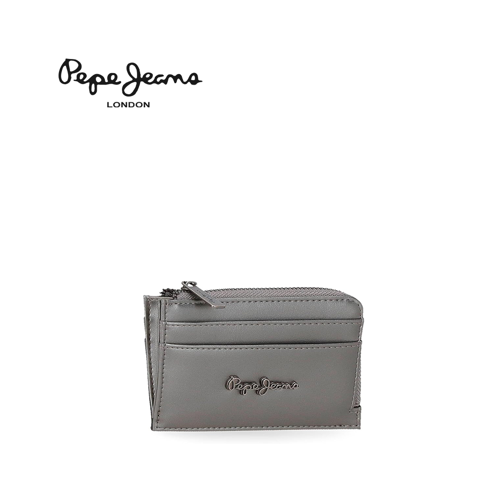 PEPE JEANS -  PORTACARTE DONNA LINEA RUBY ANTRACITE