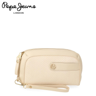 PEPE JEANS - BORSELLO A MANO DONNA CON MANIGLIA LATERALE DA POLSO LINEA "SPRIG"