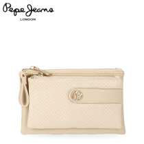 PEPE JEANS - PORTAMONETE DONNA 2 CERNIERE LINEA "SPRIG"