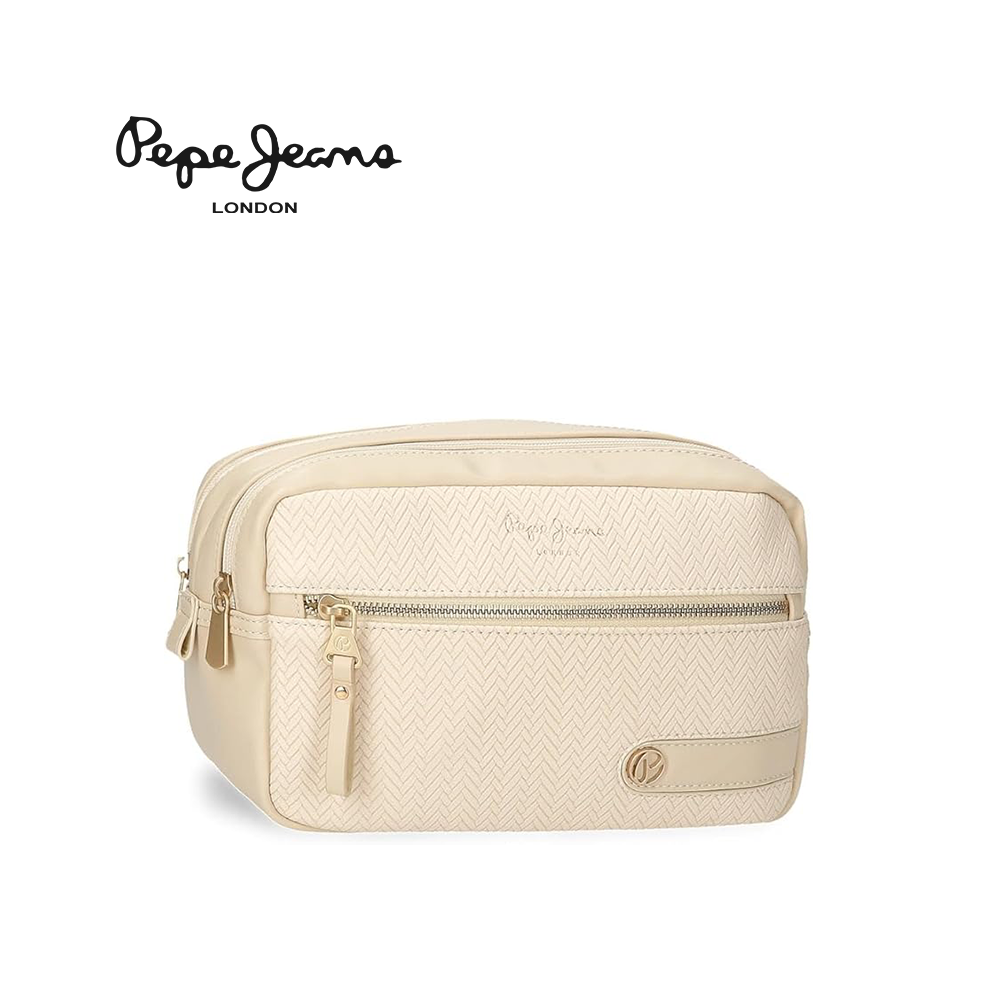 PEPE JEANS - NECESSAIRE DONNA 2 CERNIERE LINEA "SPRIG"